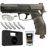 Pistola De Pressão Umarex .50 T4E HDP Tipo Sig Sauer P320 + Esferas de Aluminio + Maleta + 5 Co2 + Óculos