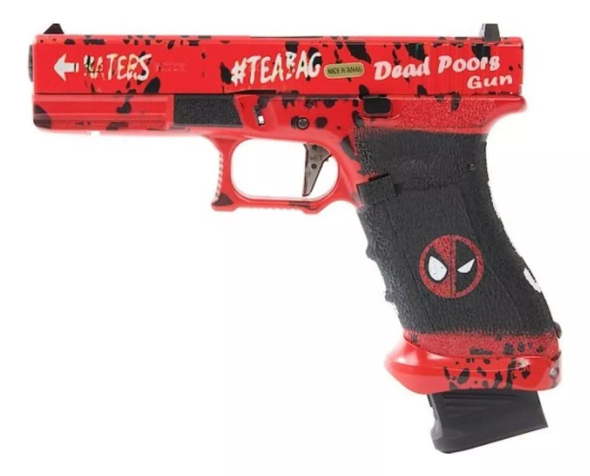 Pistola Airsoft Poseidon Glock G17 - Deadpool