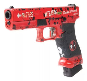 Pistola Airsoft Poseidon Glock G17 - Deadpool