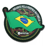 Patch Invictus Emborrachado Gigante BR - Item Grátis